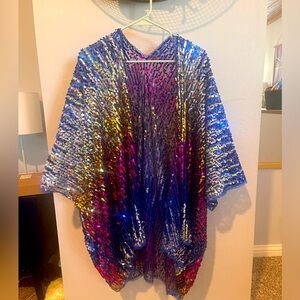 Sparkly Sequin Kimono
